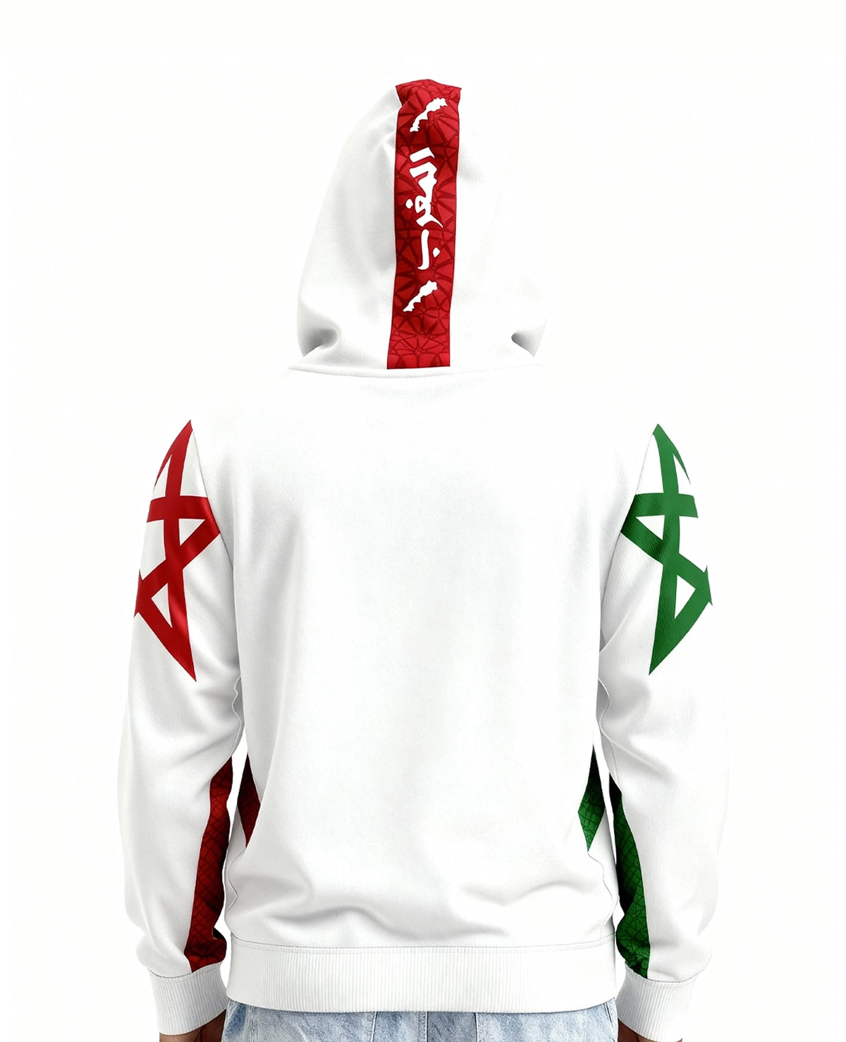 Morocco Hoodie - Scarlet
